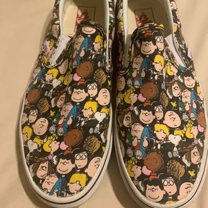 Peanuts Slip On Vans